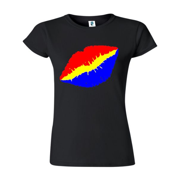 Tricou damă - Buze românești