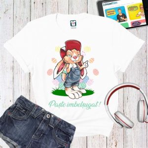 Tricou cu iepuraș de Paște