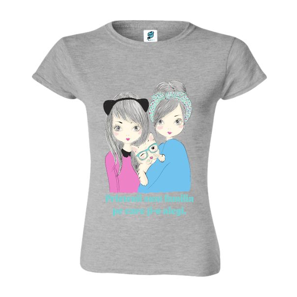 Tricou damă - Prieteni familie