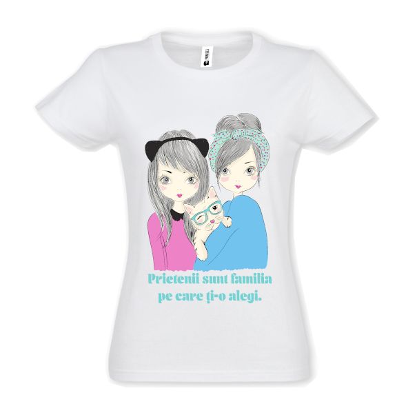 Tricou damă - Prieteni familie