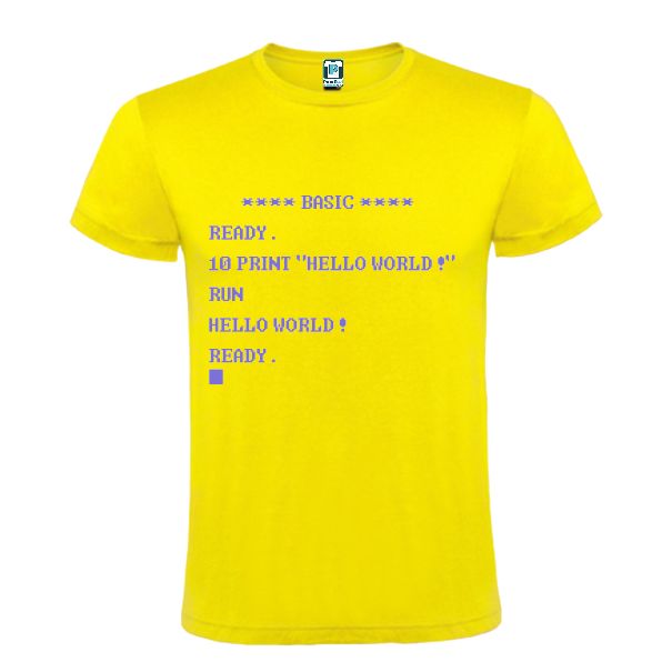 Tricou bărbați - Basic hello world