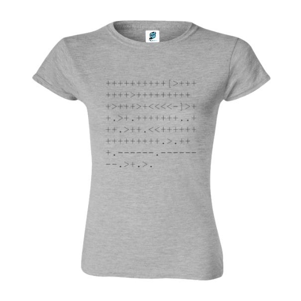 Tricou damă - Brainfuck, hello world Tricou damă - Brainfuck, hello world