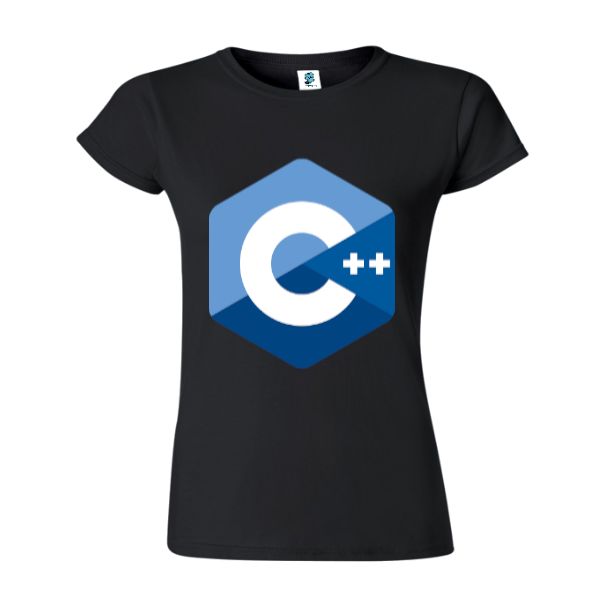 Tricou damă - Iso c++ logo