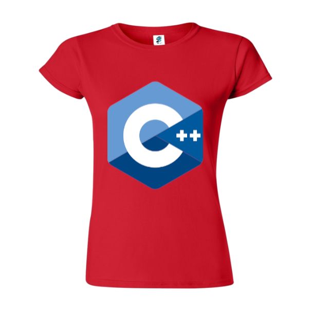 Tricou damă - Iso c++ logo