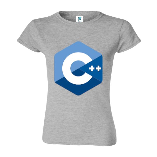 Tricou damă - Iso c++ logo