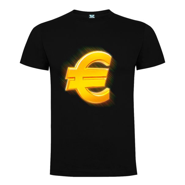 Tricou bărbați - Gold euro symbol