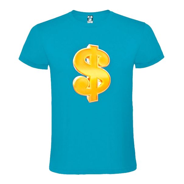 Tricou bărbați - Gold dollar symbol