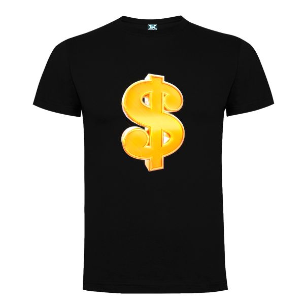 Tricou bărbați - Gold dollar symbol