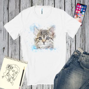 Tricou alb cu imagine MOTĂNEL