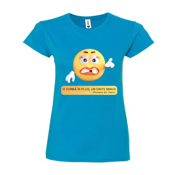 Tricou damă - Vorba in plus