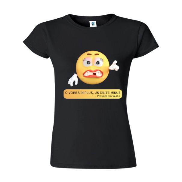 Tricou damă - Vorba in plus