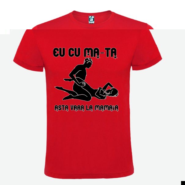 Tricou bărbați - Cu mă-ta la Mamaia