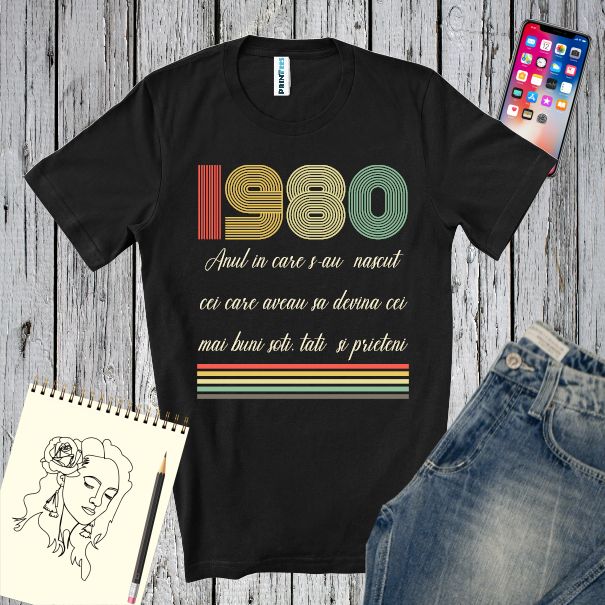 Tricou bărbați - 1980