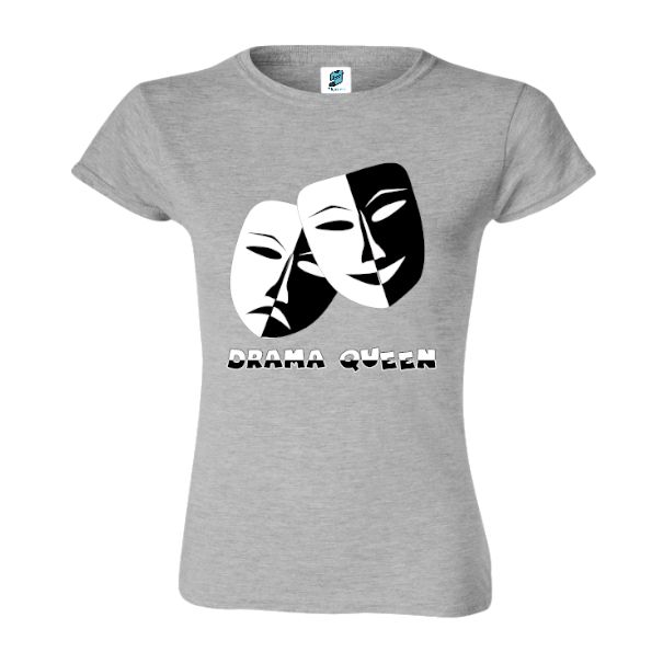 Dacă se spune despre tine că te plângi ca o artistă acest tricou de bărbați îți conferă titlul: Drama Queen Tricou damă - Drama Queen
