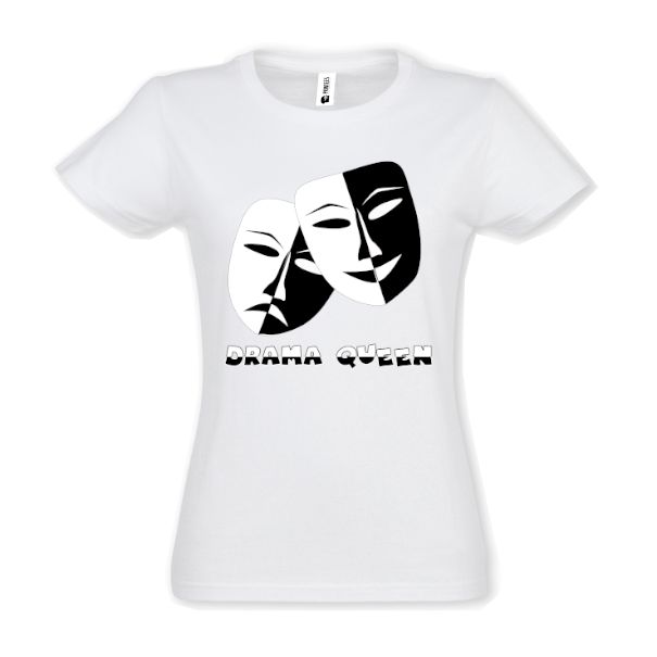 Dacă se spune despre tine că te plângi ca o artistă acest tricou de bărbați îți conferă titlul: Drama Queen Tricou damă - Drama Queen