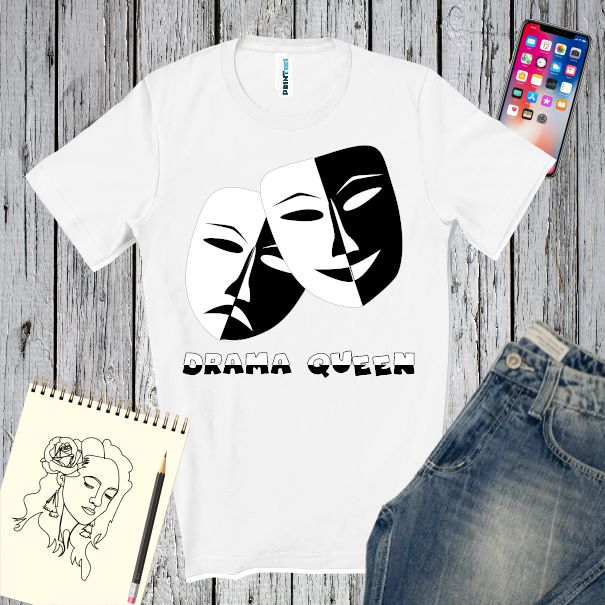 Tricou bărbați - Drama Queen