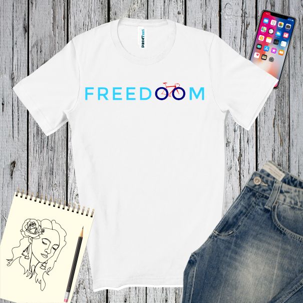 Tricou bărbați - Freedom Bike