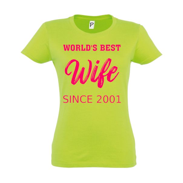 Tricou damă - 2001 Best Wife
