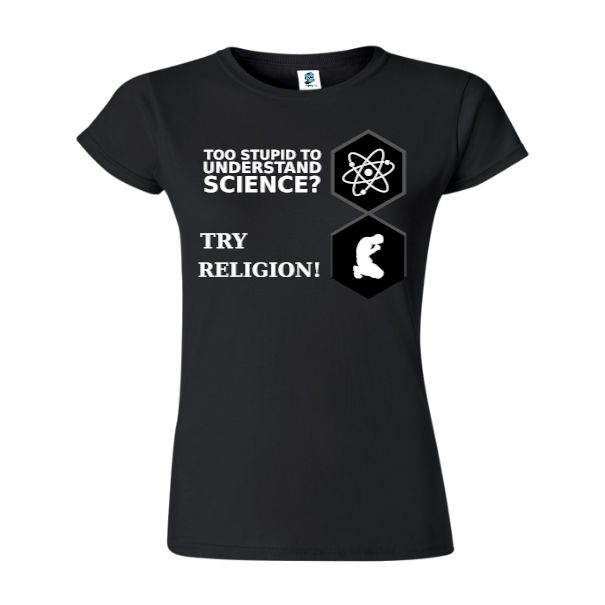 Tricou damă - Try religion