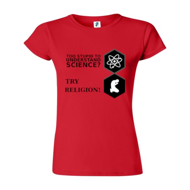 Tricou damă - Try religion