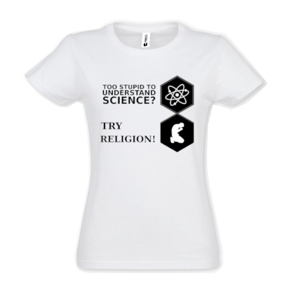 Tricou damă - Try religion
