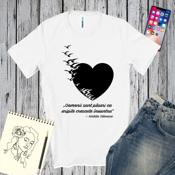 Tricou bărbați - Nichita Stanescu - Oamenii