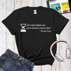 Tricou damă - Nicolae Iorga - Viața