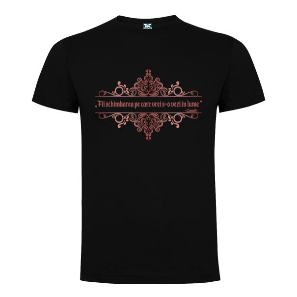 Tricou bărbați - Gandhi - Schimbarea