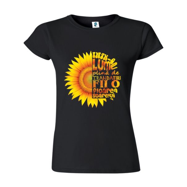 Tricou damă - Floarea soarelui
