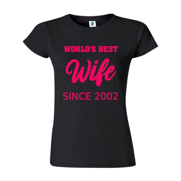 Tricou damă - Best Wife 2002