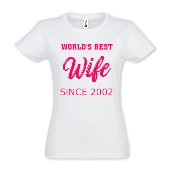 Tricou damă - Best Wife 2002