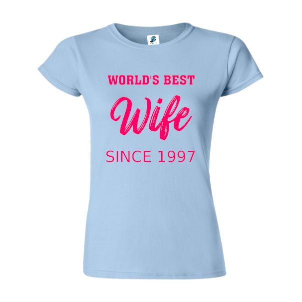 Tricou damă - Best Wife 1997