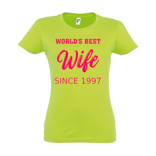 Tricou damă - Best Wife 1997