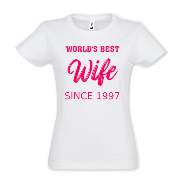 Tricou damă - Best Wife 1997