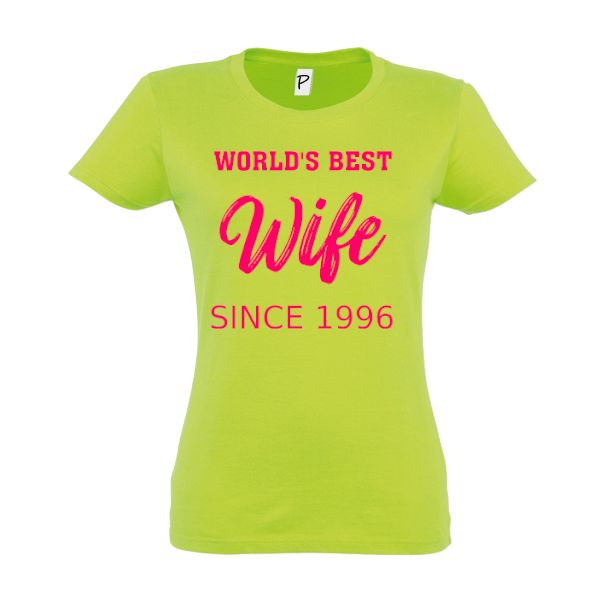 Tricou damă - Best Wife 1996