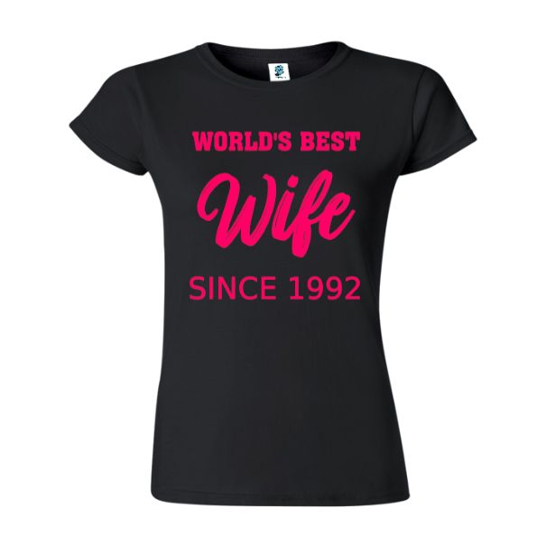 Tricou damă - Best Wife 1992