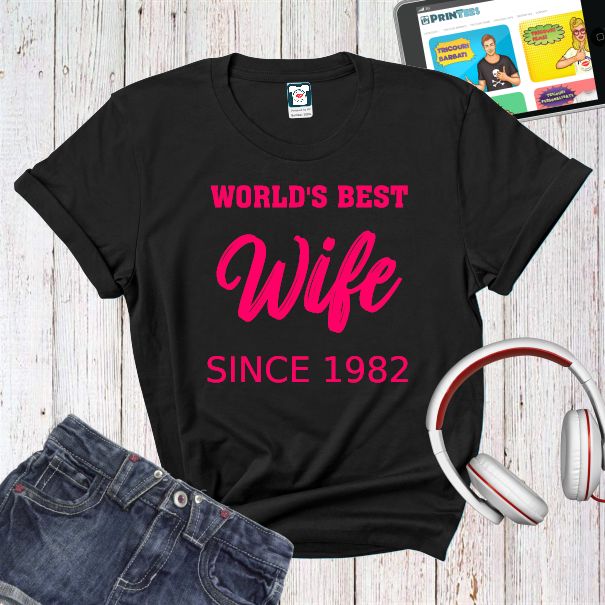 Tricou damă - Best Wife 1982
