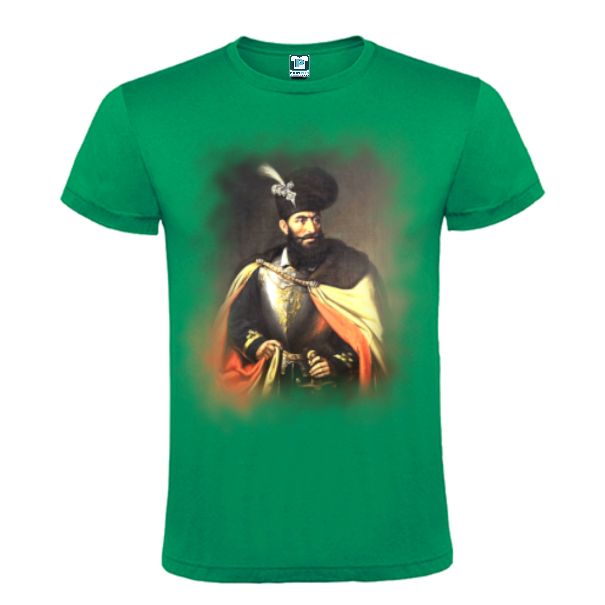Tricou bărbați - Mihai Viteazul - Verde