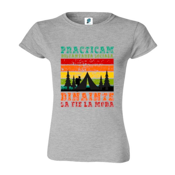 Tricou damă - Distanțarea socială
