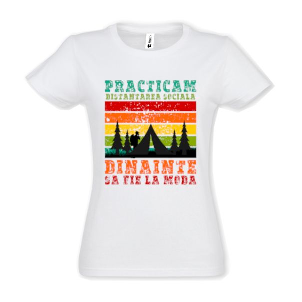 Tricou damă - Distanțarea socială