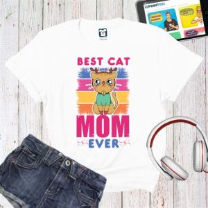 Tricou damă - Cat mom