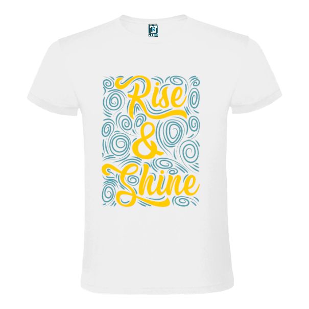 Tricou bărbați - Rise & Shine - Alb Tricou bărbați - Rise & Shine - Alb