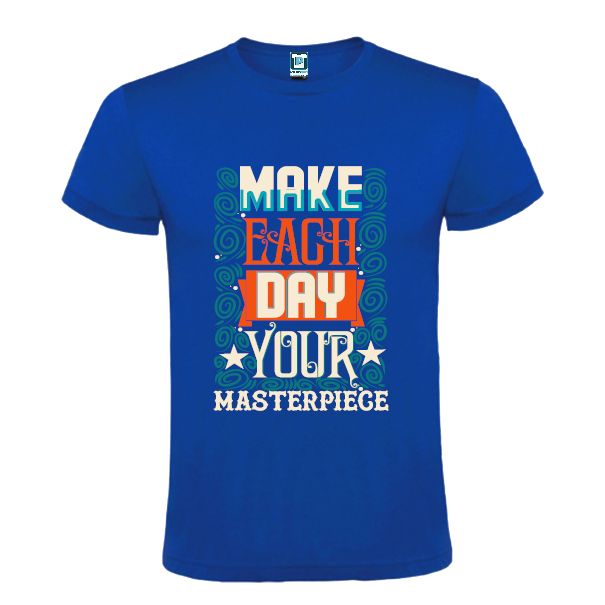 Tricou bărbați - Masterpiece - Albastru