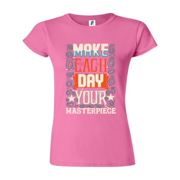 Tricou damă - Masterpiece - Roz