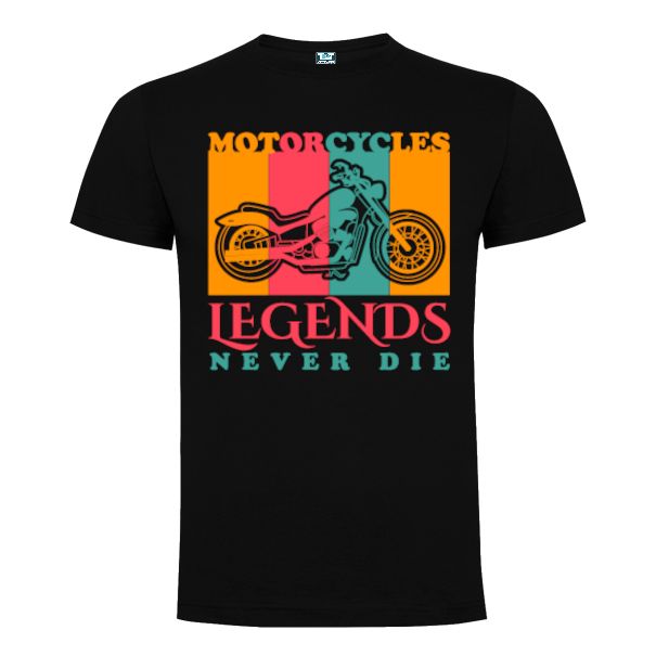Tricou bărbați - Motorcycles Legends - Negru