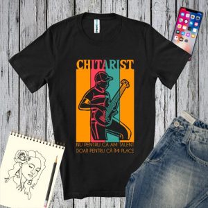 Tricou bărbați - Chitarist de plăcere