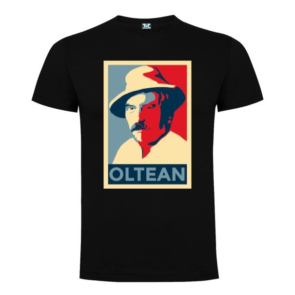 Tricou bărbați - Oltean ca Nea Mărin - Negru