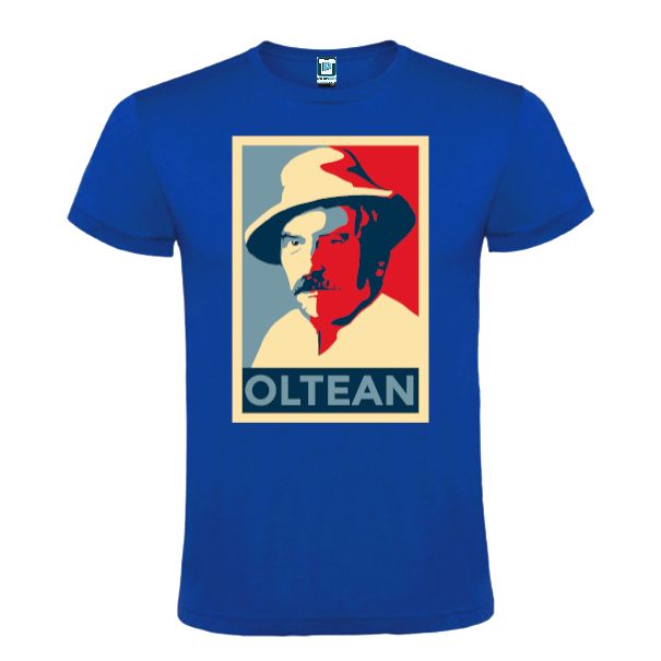 Tricou bărbați - Oltean ca Nea Mărin - Albastru