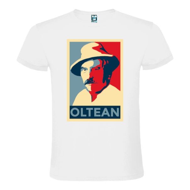 Tricou bărbați - Oltean ca Nea Mărin - Alb
