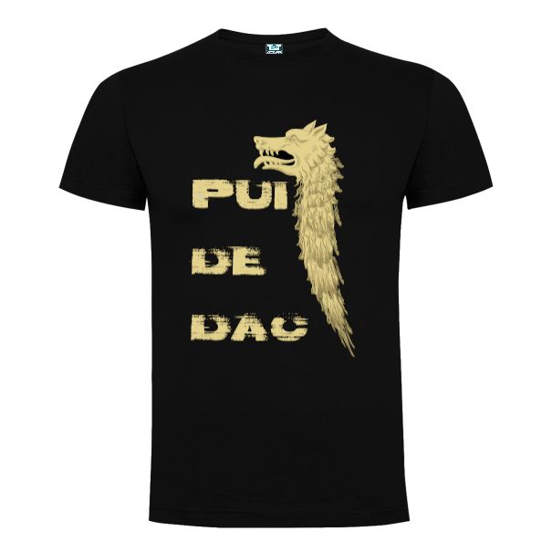 Tricou bărbați - Pui de dac - Dracon - Negru